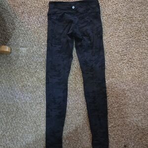 lululemon athletica Black Camouflage Align Leggings